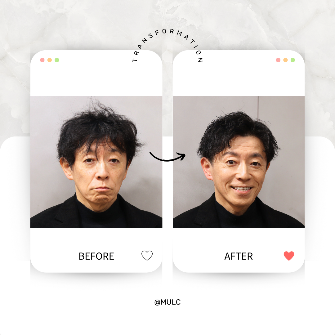 【Before/After】File.10「世の中のおじさんに元気を届けたい」