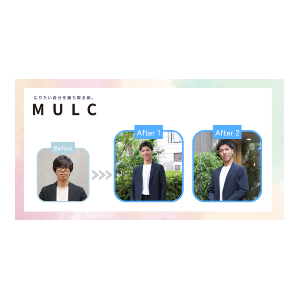 撮影付きメンズコスメ体験サービス - MULCオンラインショップ