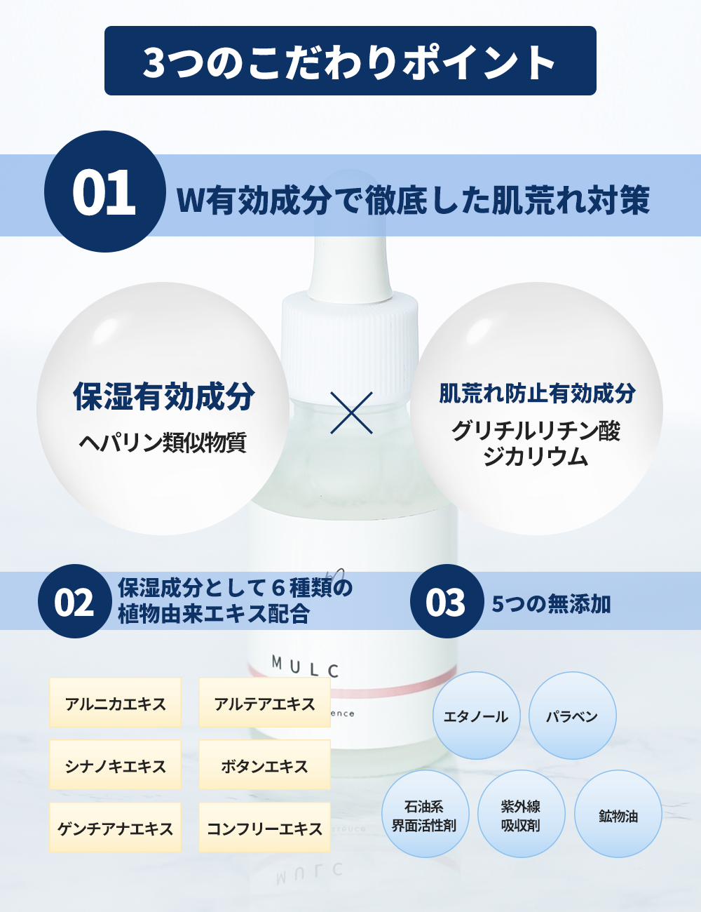 MULC モイスチャーエッセンス - MULCオンラインショップ